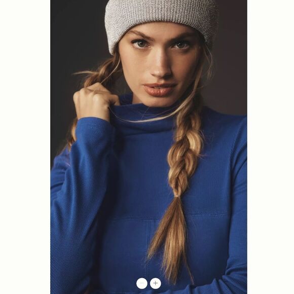 Daily Practice by Anthropologie Long-Sleeve Flouncy Mini Dress - Picture 3 of 4